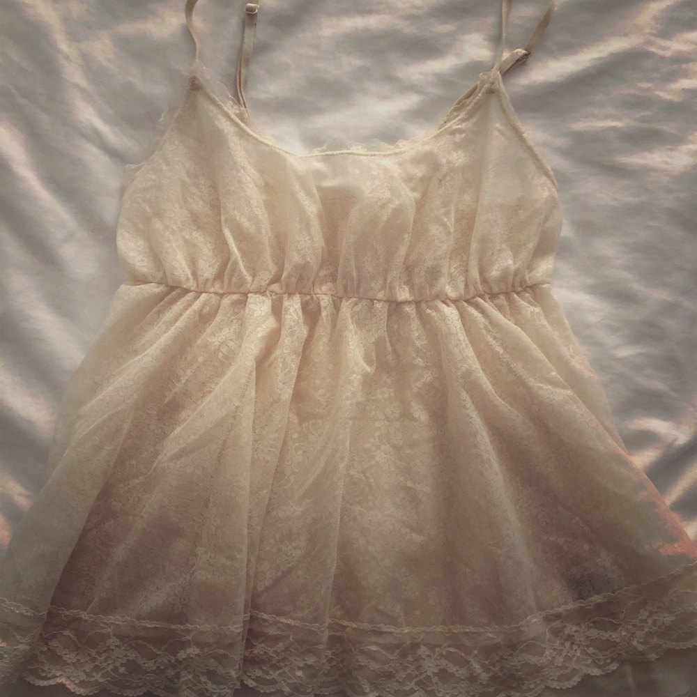 Free People Baby Lace doll top